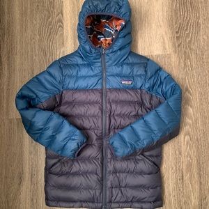 Patagonia Kids' Reversible Down Sweater Hoody Jacket